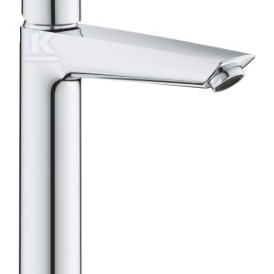 Bateria umywalkowa Grohe Eurosmart jednouchwytowa, rozmiar XL, chrom, ogranicznik przepływu 5,7 l/min., głowica Ceramiczna 28 mm, bez zestawu odpływowego 23971003 Bateria umywalkowa Grohe Eurosmart jednouchwytowa, rozmiar XL, chrom, ogranicznik przepływu 5,7 l/min., głowica Ceramiczna 28 mm, bez zestawu odpływowego 23971003