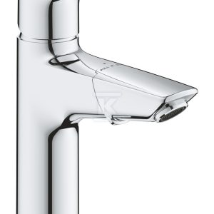 Bateria umywalkowa Grohe Eurosmart jednouchwytowa, rozmiar M, chrom, ogranicznik przepływu 5,7 l/min., głowica Ceramiczna 28 mm, korek push-open, wyciągana wylewka 23976003 Bateria umywalkowa Grohe Eurosmart jednouchwytowa, rozmiar M, chrom, ogranicznik przepływu 5,7 l/min., głowica Ceramiczna 28 mm, korek push-open, wyciągana wylewka 23976003