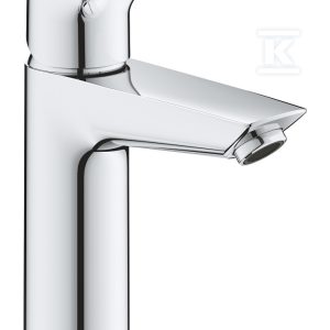 Bateria umywalkowa Grohe Eurosmart jednouchwytowa, rozmiar M, chrom, regulator strumienia laminarnego 9 l/min., głowica Ceramiczna 35 mm, korek push-open 23981003 Bateria umywalkowa Grohe Eurosmart jednouchwytowa, rozmiar M, chrom, regulator strumienia laminarnego 9 l/min., głowica Ceramiczna 35 mm, korek push-open 23981003