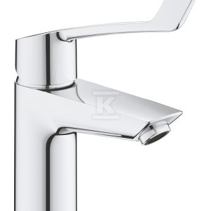 Bateria umywalkowa Grohe Eurosmart jednouchwytowa, rozmiar S, chrom, regulator strumienia laminarnego 9 l/min., głowica Ceramiczna 35 mm, korek push-open, długa dźwignia 23982003 Bateria umywalkowa Grohe Eurosmart jednouchwytowa, rozmiar S, chrom, regulator strumienia laminarnego 9 l/min., głowica Ceramiczna 35 mm, korek push-open, długa dźwignia 23982003
