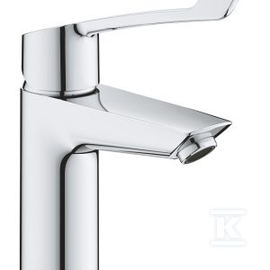 Bateria umywalkowa Grohe Eurosmart jednouchwytowa, rozmiar M, chrom, regulator strumienia laminarnego 9 l/min., głowica Ceramiczna 35 mm, korek push-open, długa dźwignia 23983003 Bateria umywalkowa Grohe Eurosmart jednouchwytowa, rozmiar M, chrom, regulator strumienia laminarnego 9 l/min., głowica Ceramiczna 35 mm, korek push-open, długa dźwignia 23983003