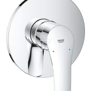 Bateria Eurosmart jednouchwytowa do obsługi jednego wyjścia wody, chrom, montaż ścienny podtynkowy, głowica Ceramiczna 46 mm, metalowa rozeta, metalowa dźwignia 24042003 Bateria Eurosmart jednouchwytowa do obsługi jednego wyjścia wody, chrom, montaż ścienny podtynkowy, głowica Ceramiczna 46 mm, metalowa rozeta, metalowa dźwignia 24042003