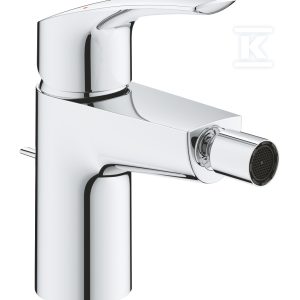 Bateria bidetowa Eurosmart jednouchwytowa, rozmiar S, chrom, głowica ceramiczna 28 mm, peraltor na przegubie, zestaw odpływowy z drążkiem, ogranicznik przepływu 5,7 l/min., osobne kanały wodne 32929003 Bateria bidetowa Eurosmart jednouchwytowa, rozmiar S, chrom, głowica ceramiczna 28 mm, peraltor na przegubie, zestaw odpływowy z drążkiem, ogranicznik przepływu 5,7 l/min., osobne kanały wodne 32929003