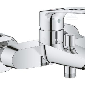 Bateria wannowa Eurosmart, jednouchwytowa, chrom, głowica ceramiczna 35 mm 25241003 Bateria wannowa Eurosmart, jednouchwytowa, chrom, głowica ceramiczna 35 mm 25241003