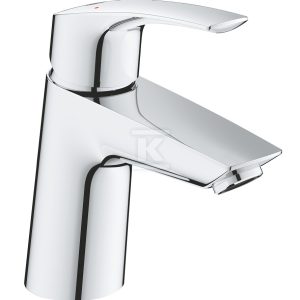 Bateria umywalkowa Grohe Eurosmart jednouchwytowa, rozmiar S, chrom, ogranicznik przepływu 5,7 l/min., głowica Ceramiczna 28 mm, bez zestawu odpływowego, osobne kanały wodne 23967003 Bateria umywalkowa Grohe Eurosmart jednouchwytowa, rozmiar S, chrom, ogranicznik przepływu 5,7 l/min., głowica Ceramiczna 28 mm, bez zestawu odpływowego, osobne kanały wodne 23967003