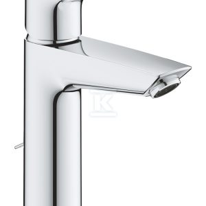 Bateria umywalkowa Grohe Eurosmart jednouchwytowa, rozmiar M, chrom, ogranicznik przepływu 5,7 l/min., głowica Ceramiczna oszczędnościowa 28 mm, opuszczany łańcuszek, osobne kanały wodne 2339430E Bateria umywalkowa Grohe Eurosmart jednouchwytowa, rozmiar M, chrom, ogranicznik przepływu 5,7 l/min., głowica Ceramiczna oszczędnościowa 28 mm, opuszczany łańcuszek, osobne kanały wodne 2339430E