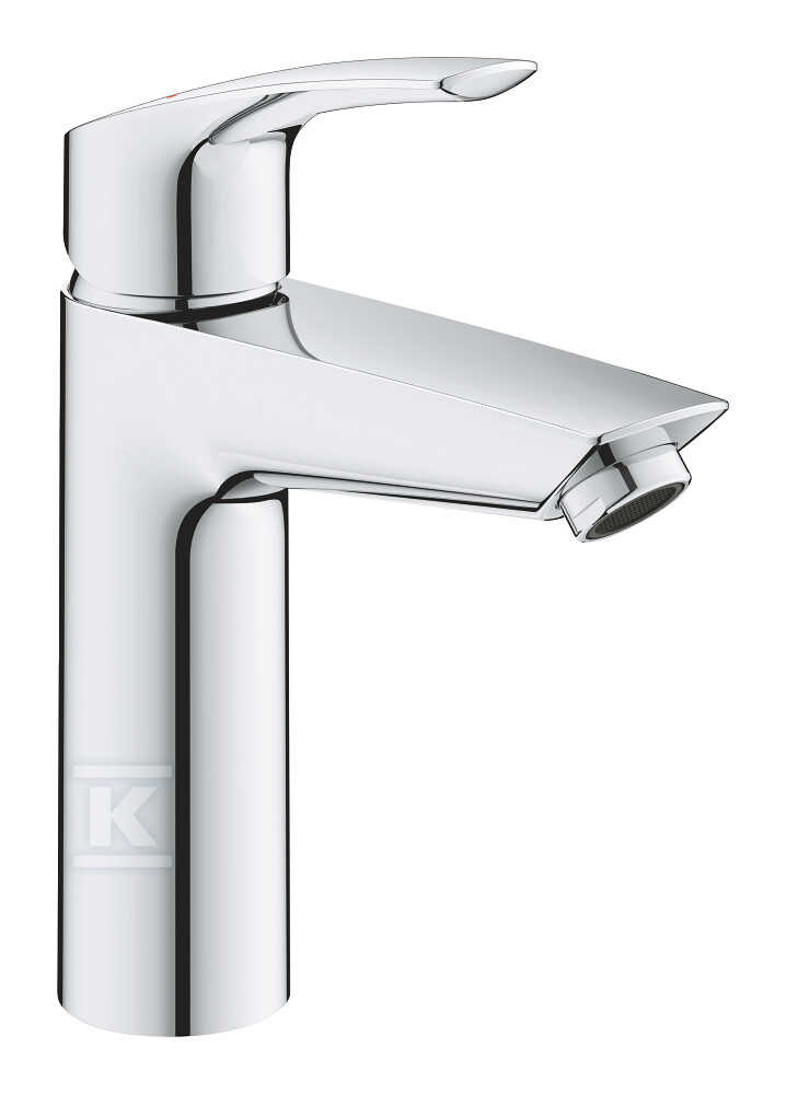 Bateria umywalkowa Grohe Eurosmart jednouchwytowa, rozmiar M, chrom, głowica Ceramiczna 28 mm, osobne kanały wodne, korek push-open, ochrona przed oparzeniami 23989003 - obrazek 1