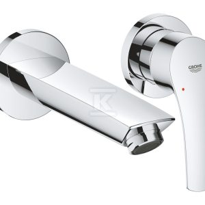 Bateria umywalkowa Grohe Eurosmart 2-otworowa, jednouchwytowa, rozmiar S, chrom, ogranicznik przepływu 5,7 l/min., regulowany perlator, wylewka 171mm 29337003 Bateria umywalkowa Grohe Eurosmart 2-otworowa, jednouchwytowa, rozmiar S, chrom, ogranicznik przepływu 5,7 l/min., regulowany perlator, wylewka 171mm 29337003