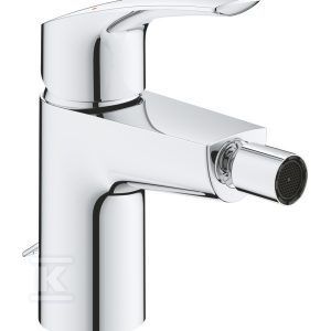 Bateria bidetowa Eurosmart jednouchwytowa, rozmiar S, chrom, głowica ceramiczna 28 mm, peraltor na przegubie, opuszczany łańcuszek, ogranicznik przepływu 5,7 l/min., osobne kanały wodne 32927003 Bateria bidetowa Eurosmart jednouchwytowa, rozmiar S, chrom, głowica ceramiczna 28 mm, peraltor na przegubie, opuszczany łańcuszek, ogranicznik przepływu 5,7 l/min., osobne kanały wodne 32927003