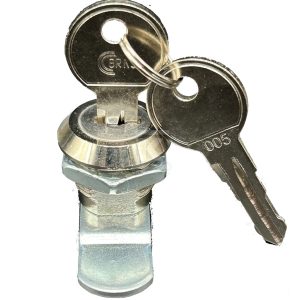 Zamek patentowy z kluczykami do szafki hydrantowej DN25, DN33 (kpl. = 1 zamek + 2 kluczyki typ 005) 4432 Zamek patentowy z kluczykami do szafki hydrantowej DN25, DN33 (kpl. = 1 zamek + 2 kluczyki typ 005) 4432