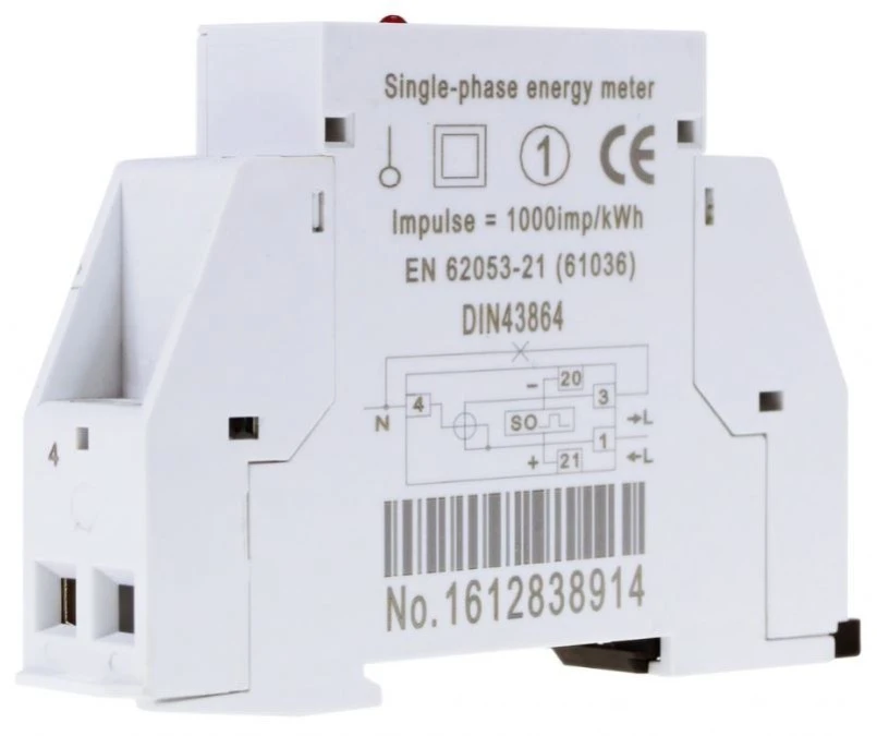 Licznik energii elektrycznej 1‑faz. 32A AD - obrazek 2