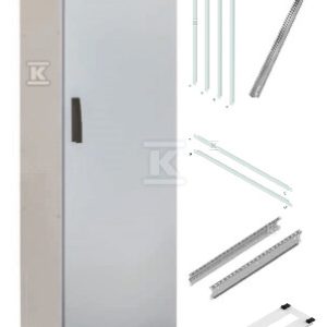 Obudowa stojąca HXS300 2-12 PH1 IP65 kl.I (550x1850x300) cokół 100mm z wyposażeniem na 240 modułów DMA961 Obudowa stojąca HXS300 2-12 PH1 IP65 kl.I (550x1850x300) cokół 100mm z wyposażeniem na 240 modułów DMA961