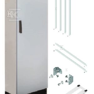Obudowa stojąca HXS300 2-12 PH1 IP65 kl.I (550x1850x300) cokół 100mm z wyposażeniem na 288 modułów DMA964 Obudowa stojąca HXS300 2-12 PH1 IP65 kl.I (550x1850x300) cokół 100mm z wyposażeniem na 288 modułów DMA964