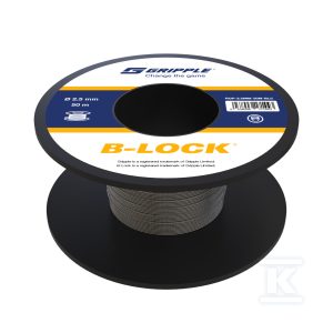 B-LOCK – Linka stalowa 2.5mm – 50m na szpuli BL2550 B-LOCK – Linka stalowa 2.5mm – 50m na szpuli BL2550