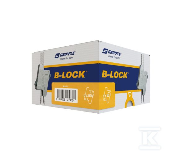 B-LOCK – Wielofunkcyjne zawiesie z możliwością regulacji (opkowanie zawiera 50szt zawiesi) BL2-50
