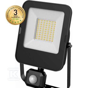 Projektor / naświetlacz LED z czujnikiem ruchu PIR – ALFA PIR SMD 50W NW 5600/6800lm GXLR057 Projektor / naświetlacz LED z czujnikiem ruchu PIR – ALFA PIR SMD 50W NW 5600/6800lm GXLR057