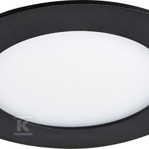 Oprawa LED do zabudowy p/t (Downlight LED) – LED VEGA-R Black 6W CCT 540/800lm GXDW402
