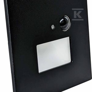 Oprawa LED dopuszkowa z czujnikiem ruchu (PIR) – JACK PIR linkable Black 1,5W CCT 75/120lm GXLL092V2