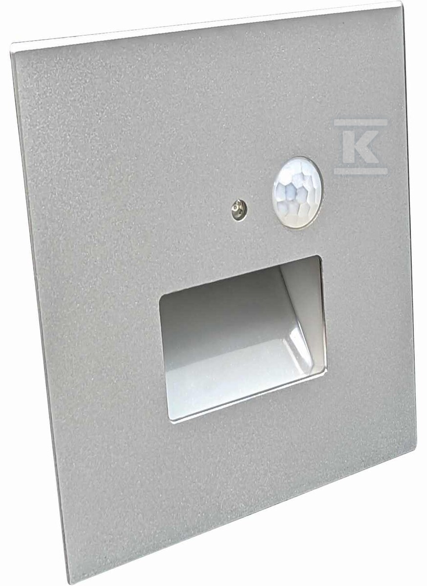 Oprawa LED dopuszkowa z czujnikiem ruchu (PIR) - JACK PIR linkable Grey 1,5W CCT 75/120lm GXLL093V2 - obrazek 1