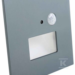 Oprawa LED dopuszkowa z czujnikiem ruchu (PIR) – JACK PIR linkable Pearl grey 1,5W CCT 75/120lm GXLL094V2