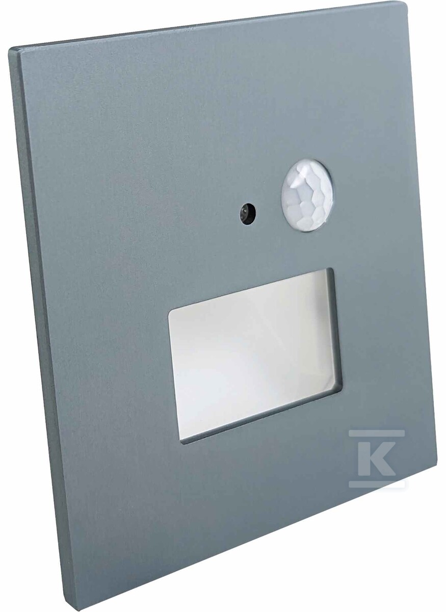Oprawa LED dopuszkowa z czujnikiem ruchu (PIR) - JACK PIR linkable Pearl grey 1,5W CCT 75/120lm GXLL094V2 - obrazek 1