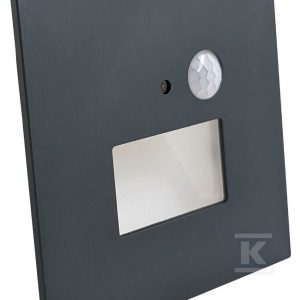 Oprawa LED dopuszkowa z czujnikiem ruchu (PIR) – JACK PIR linkable Blue grey 1,5W CCT 75/120lm GXLL095V2