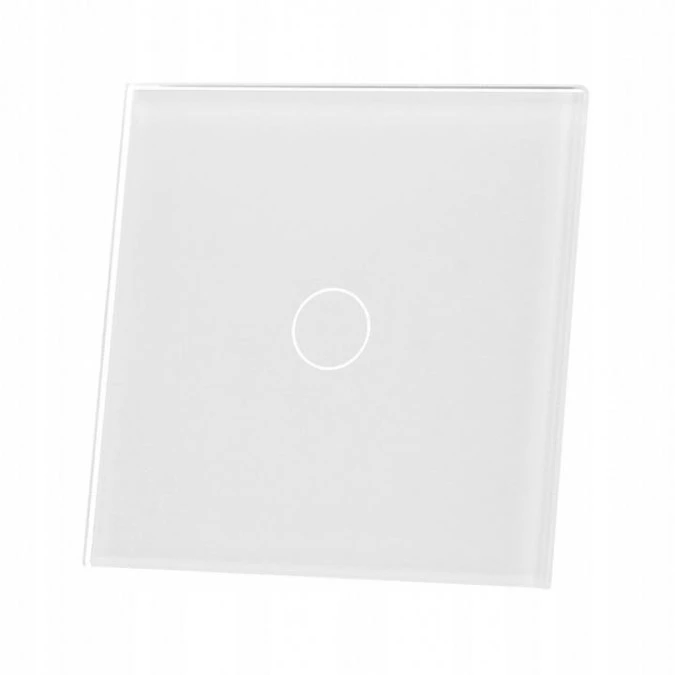 Livolo BIAŁY PANEL SZKLANY 701‑61 - obrazek 1