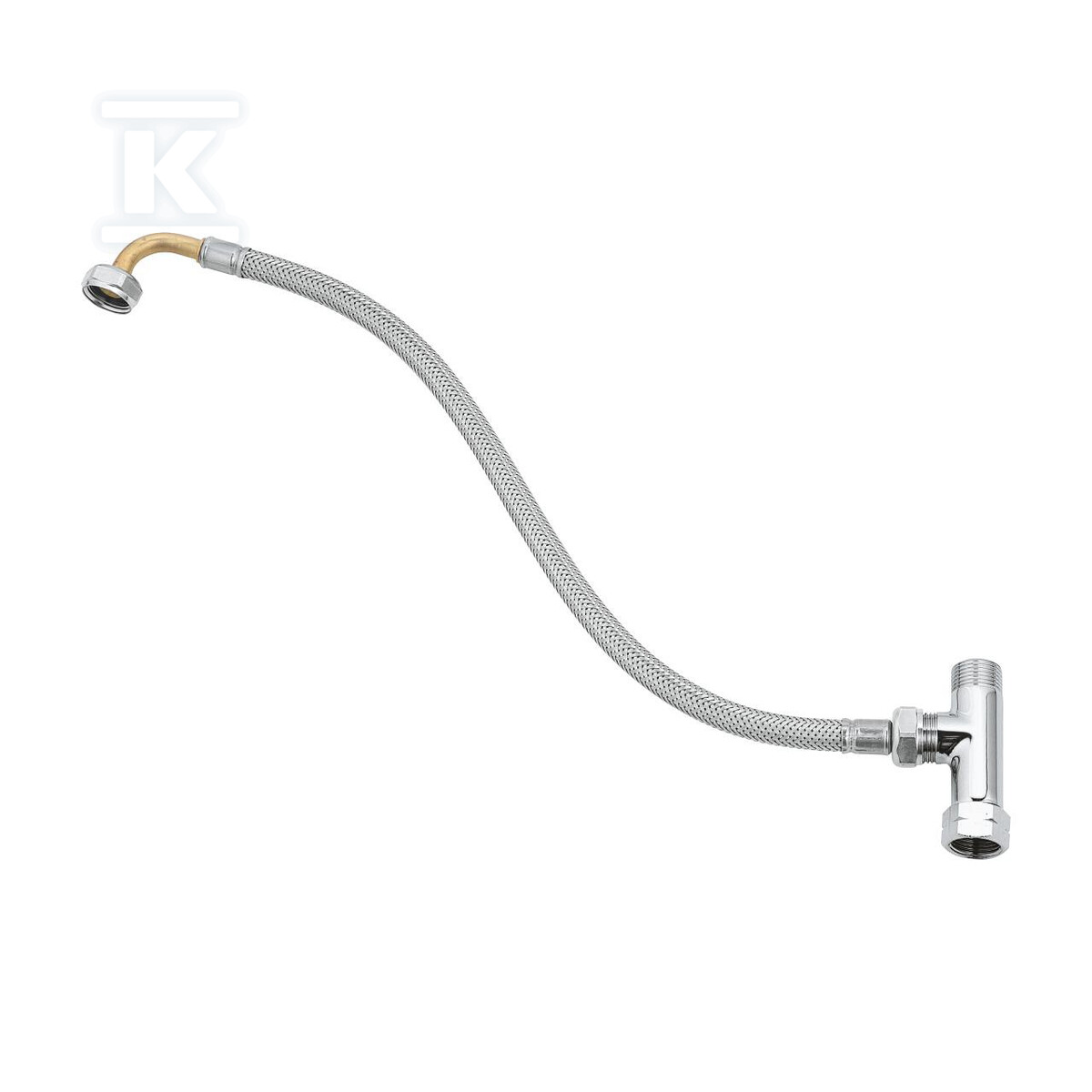 Zestaw przyłączeniowy GROHTHERM MICRO, zestaw, chrom 47533000 - obrazek 1