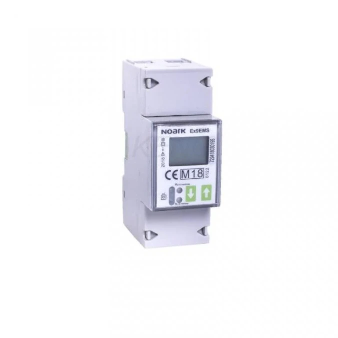 Licznik energii 1‑fazowy 100A ModBus 2‑taryfowy LCD, MID Ex9EMS - obrazek 1