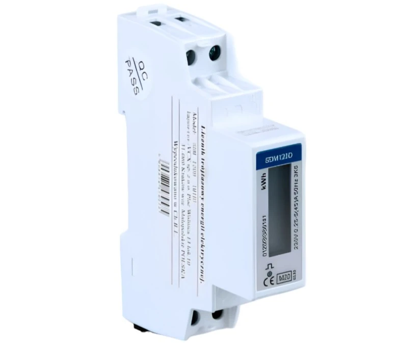 Licznik Prądu Jednofazowy Podlicznik Zużycia Energii 1FAZ 230V SDM120D MID - obrazek 3