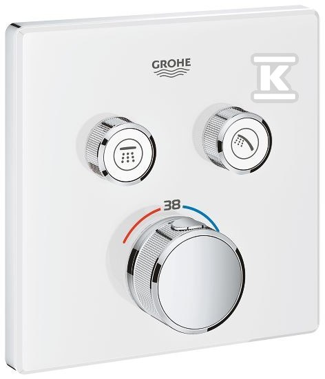 Bateria termostatyczna Grohtherm SmartControl do obsługi dwóch wyjść wody 29156LS0 - obrazek 1