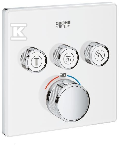 Bateria termostatyczna Grohtherm SmartControl do obsługi trzech wyjść wody 29157LS0 - obrazek 1