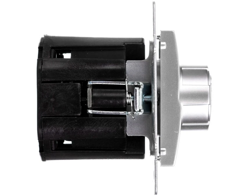 LOGI Ściemniacz obrotowy 500W z filtrem śrubowe 10AX 250V Srebrny 25201 - obrazek 3