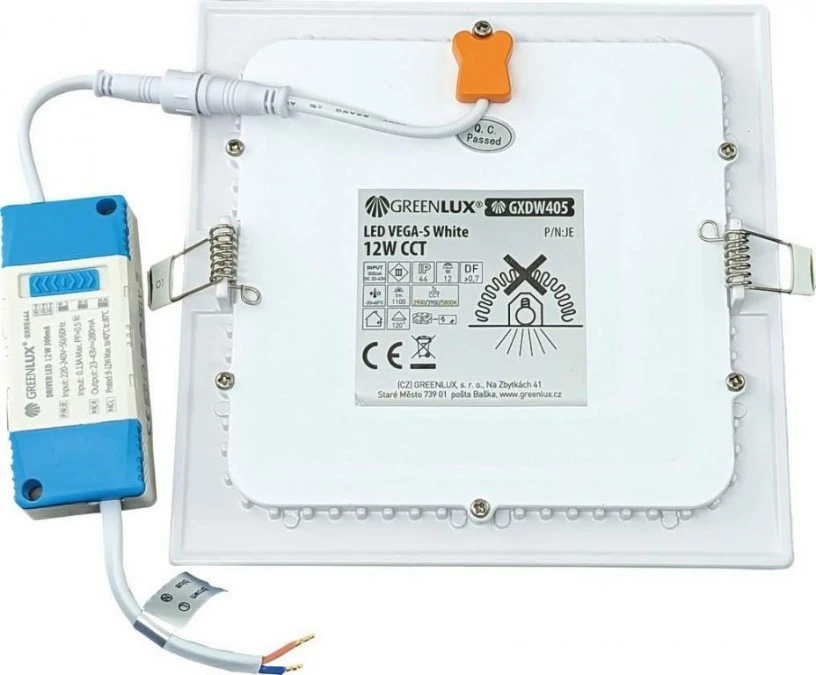 LED VEGA‑S White 12W CCT 1100/1600lm ‑ Oprawa LED do zabudowy p/t (Downlight LED) GXDW405 - obrazek 2