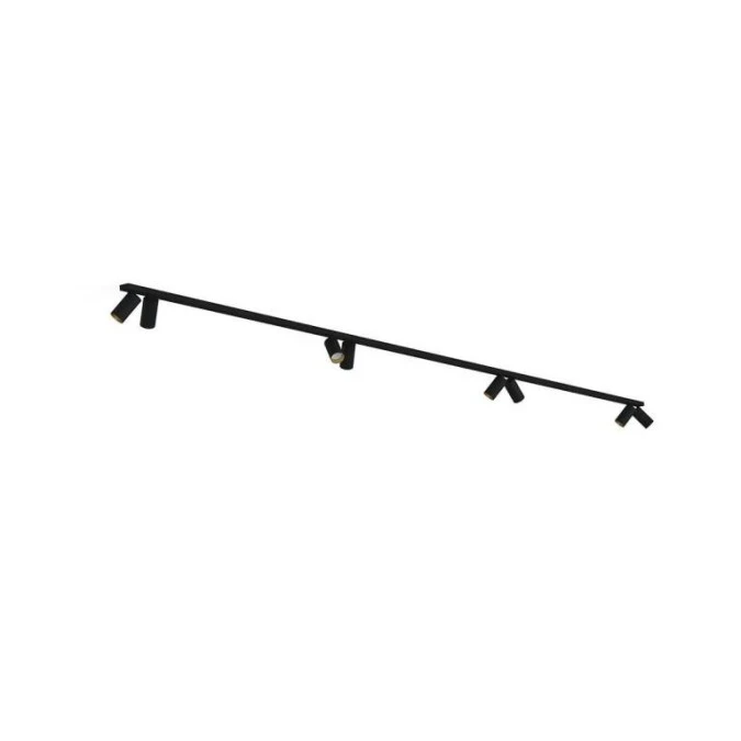 Listwa sufitowa 400cm MONO VIII 2×200 BLACK/GOLD 7701 Nowodvorski Lighting