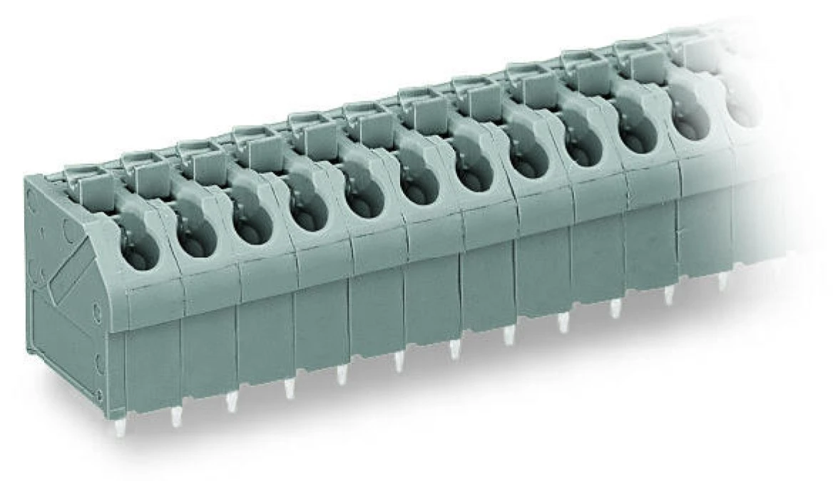 Listwa zaciskowa do płytek drukowanych 10‑biegunowa pomarańczowa raster 5mm 250‑510/000‑012 /20szt./ - obrazek 1