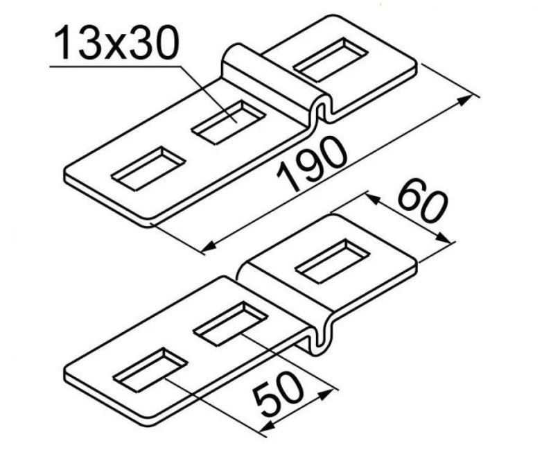 Nakladka dwuteownika typ NDH 700619 - obrazek 2