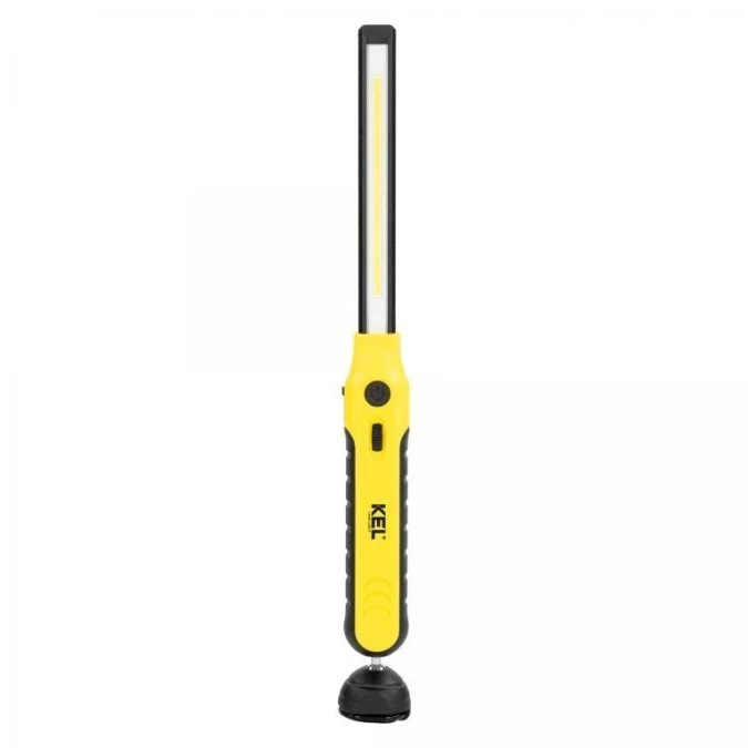 Latarka warsztatowa LED akumulatorowa 1W SMD LED 2x5W COB LED 1000lm 6500K 3,7V 2600 mAh Li‑ion magnes LW‑3B W‑00339 - obrazek 1