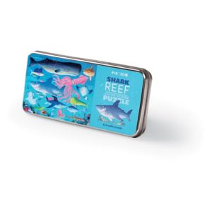 Crocodile Creek 50 pcs Tin Puzzle/Shark Reef Crocodile Creek 50 pcs Tin Puzzle/Shark Reef