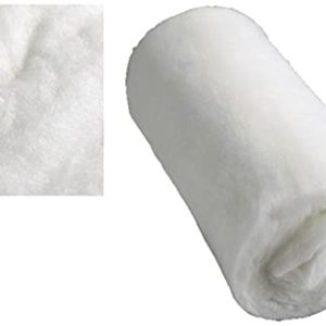 Monacor MDM 2 Materiał Wytłumiający, Biały, 300 g/m2