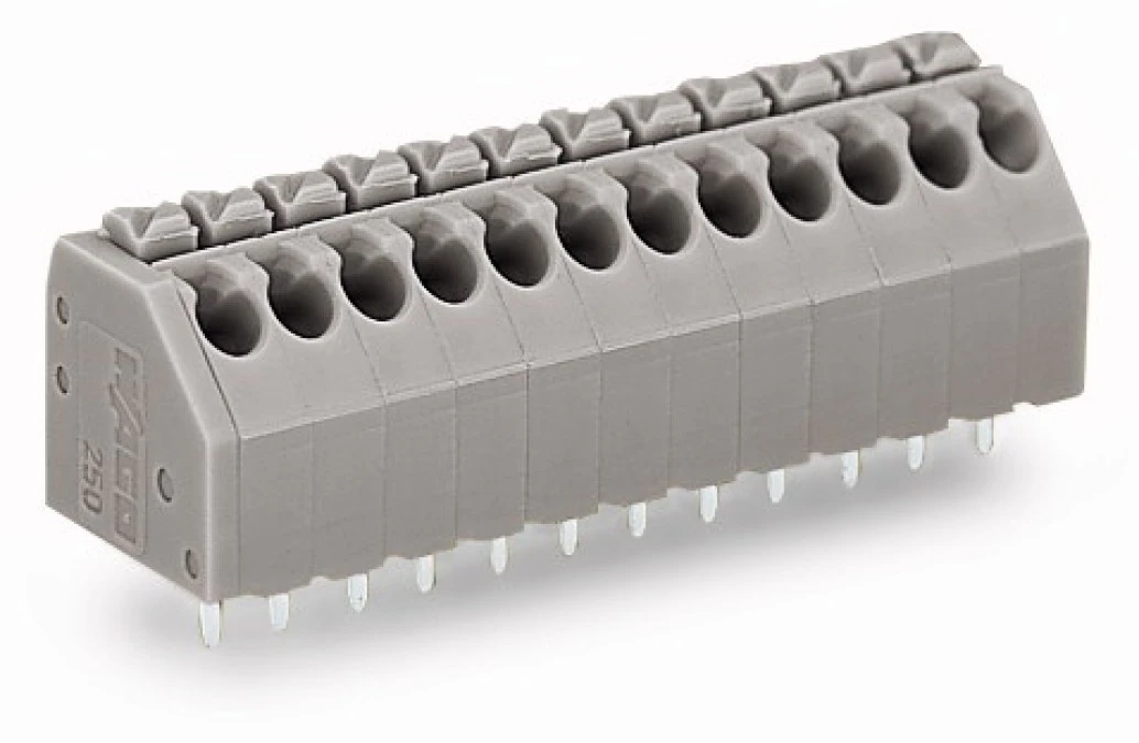 Listwa zaciskowa 15‑torowa szara 250‑115 /20szt./ - obrazek 2