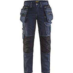 Blaklader 79901141 X1900 spodnie robocze damskie, granatowe/czarne, grootte C36