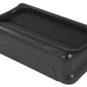Rubbermaid Commercial Products FG267360BLA Slim Jim pokrywka huśtawkowa, 23 gale. Czarny Rubbermaid Commercial Products FG267360BLA Slim Jim pokrywka huśtawkowa, 23 gale. Czarny