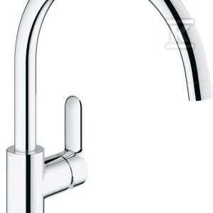 Bateria zlewozmywakowa kuchenna BauEdge, chrom 31367000 Bateria zlewozmywakowa kuchenna BauEdge, chrom 31367000