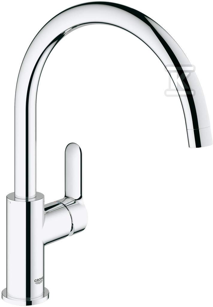 Bateria zlewozmywakowa kuchenna BauEdge, chrom 31367000 - obrazek 1