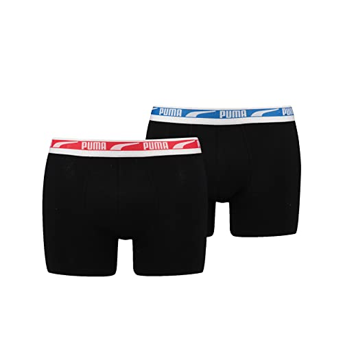 PUMA Męskie bokserki z logo Multi Black Combo, S, Combo., S PUMA Męskie bokserki z logo Multi Black Combo, S, Combo., S