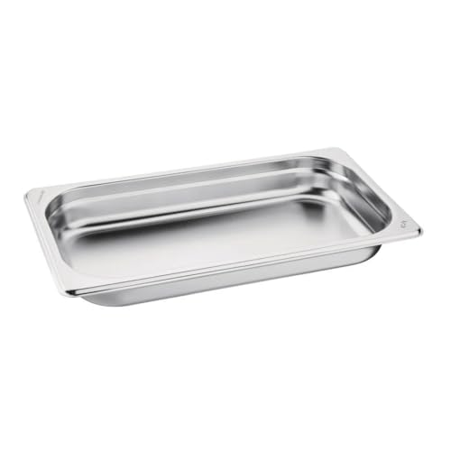 Vogue Stal nierdzewna GN 1/3 patelnia 40 mm 325 x 176 pojemnik na żywność restauracja - obrazek 1