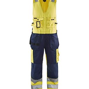 Blakläder Spodnie kombi „High Vis”, rozmiar 1 sztuka, C52, żółty/granatowy, 265318043389C52