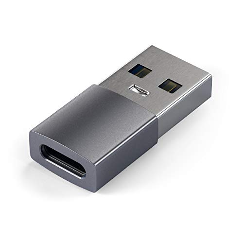 Satechi ST-TAUCM USB-A do USB-C Przejściówka – Szary Satechi ST-TAUCM USB-A do USB-C Przejściówka – Szary