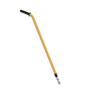 Rubbermaid Produkty komercyjne Hygen Quick Connect krótki uchwyt przedłużający, 122 cm do 183 cm, żółty, narzędzia czyszczenia podłóg, ścian, sufitów, okien w domach/firmie